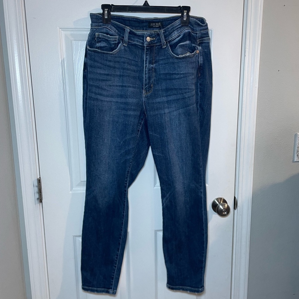 Dark Blue Women’s Jeans - Classic High-Rise Fit